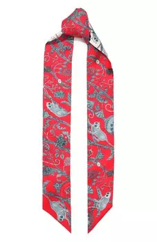 Шелковый шарф-бандо Lemur KIRILL OVCHINNIKOV