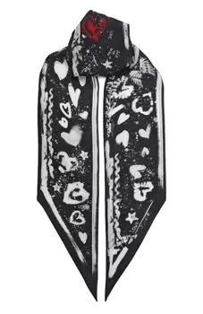 Шелковый шарф Jessie Zadig and Voltaire