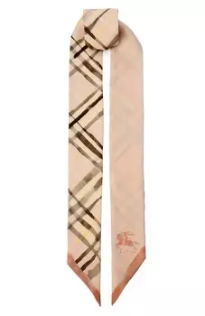 Шелковый шарф-твилли Burberry