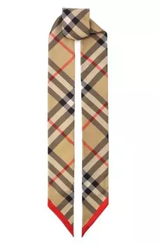 Шелковый шарф-твилли Burberry