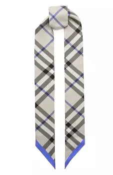 Шелковый шарф-твилли Burberry