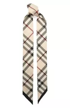 Шелковый шарф-твилли Burberry