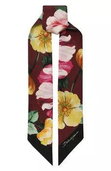 Шелковый шарф-твилли Dolce & Gabbana