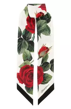 Шелковый шарф-твилли Dolce & Gabbana
