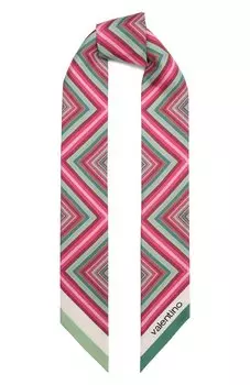 Шелковый шарф-твилли Valentino