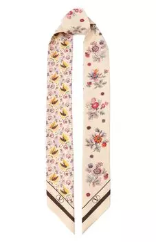 Шелковый шарф-твилли Valentino