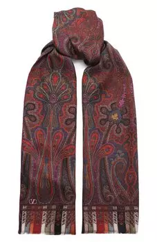 Шелковый шарф Valentino