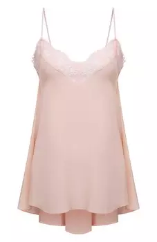 Шелковый топ Alexander McQueen