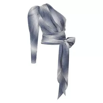 Шелковый топ Alexandre Vauthier