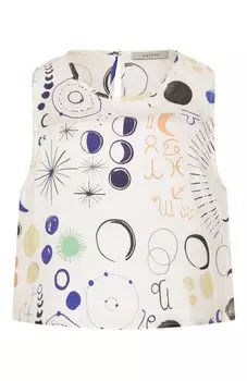 Шелковый топ ASCENO