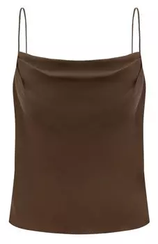 Шелковый топ Balmain