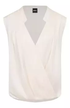 Шелковый топ BOSS