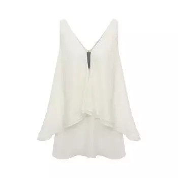 Шелковый топ Brunello Cucinelli