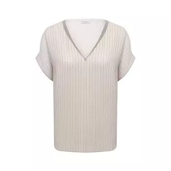 Шелковый топ Brunello Cucinelli