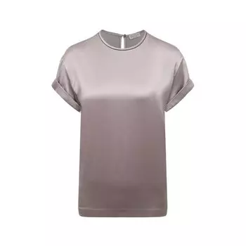 Шелковый топ Brunello Cucinelli