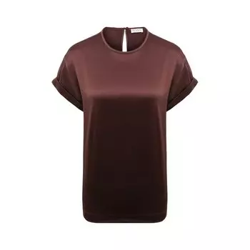 Шелковый топ Brunello Cucinelli