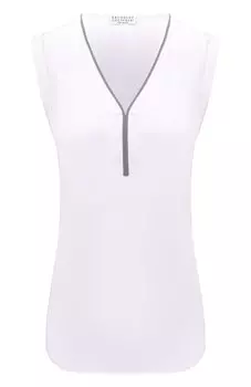 Шелковый топ Brunello Cucinelli