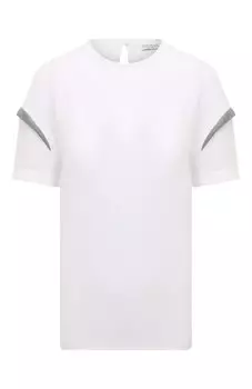 Шелковый топ Brunello Cucinelli