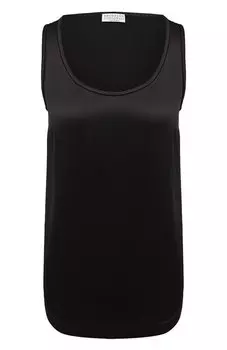 Шелковый топ Brunello Cucinelli