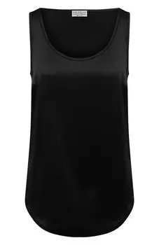 Шелковый топ Brunello Cucinelli