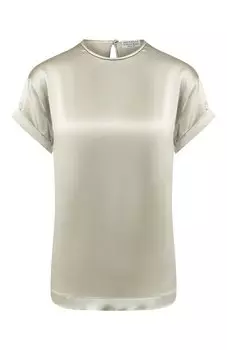 Шелковый топ Brunello Cucinelli
