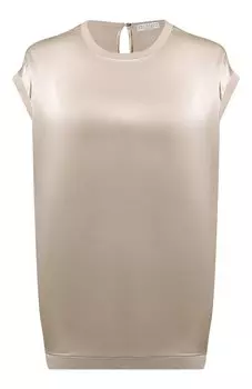 Шелковый топ Brunello Cucinelli