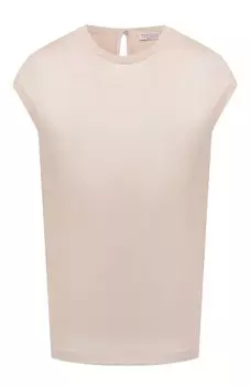 Шелковый топ Brunello Cucinelli