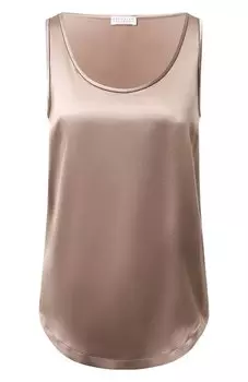 Шелковый топ Brunello Cucinelli