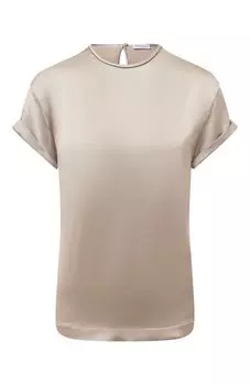 Шелковый топ Brunello Cucinelli