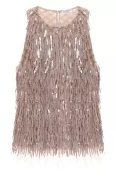 Шелковый топ Brunello Cucinelli