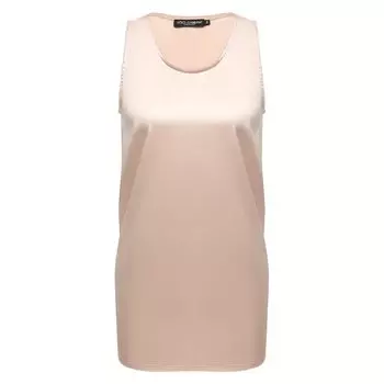 Шелковый топ Dolce & Gabbana