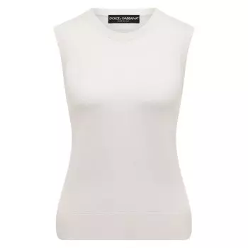 Шелковый топ Dolce &amp; Gabbana