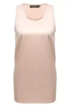 Шелковый топ Dolce & Gabbana