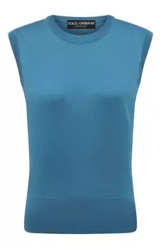 Шелковый топ Dolce & Gabbana