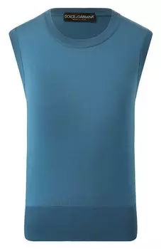 Шелковый топ Dolce & Gabbana