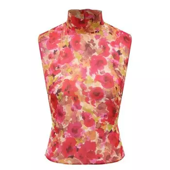 Шелковый топ Dries Van Noten