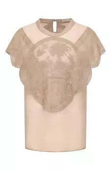 Шелковый топ Elie Saab