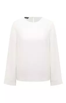 Шелковый топ Emporio Armani