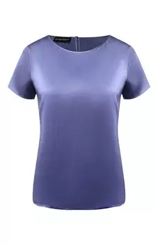 Шелковый топ Emporio Armani