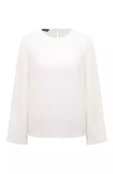 Шелковый топ Emporio Armani