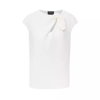 Шелковый топ Giorgio Armani