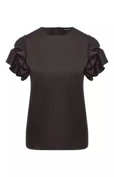 Шелковый топ Giorgio Armani