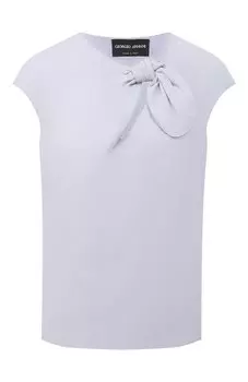 Шелковый топ Giorgio Armani