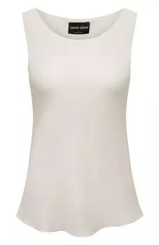 Шелковый топ Giorgio Armani