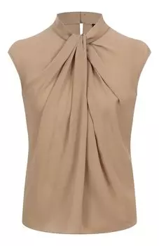 Шелковый топ Giorgio Armani