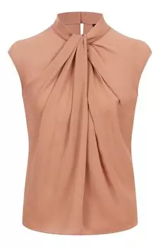 Шелковый топ Giorgio Armani