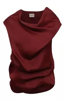 Шелковый топ Khaite