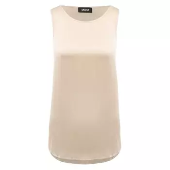 Шелковый топ MUST