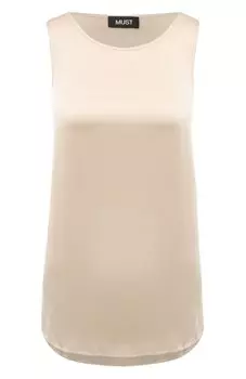Шелковый топ MUST