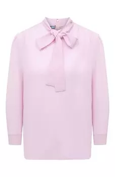 Шелковый топ Prada